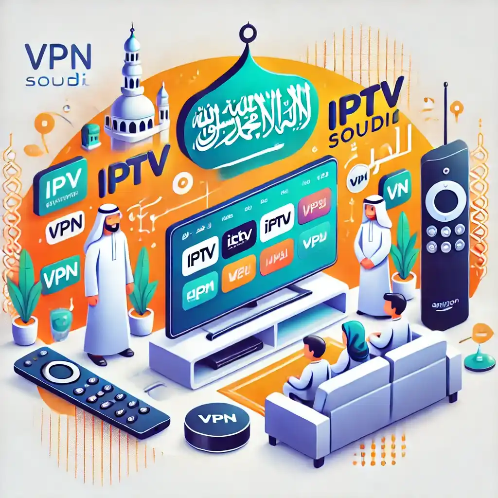 عائلة سعوديه تستمتع بمشاهدة iptv
